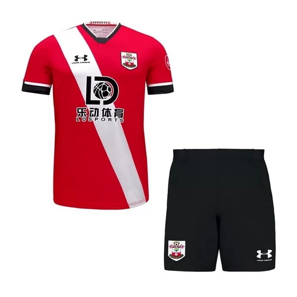 Camiseta Sunderland Primera equipo Niños 2020-21 Blanco Rojo